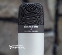 MICRO SAMSON C01 NGUỒN 48V THU ÂM CHẤT LƯỢNG 
