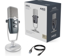 MICRO AKG ARA C22 USB CAO CẤP CHO THU ÂM PODCAST 