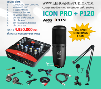 COMBO ICON UPOD PRO + MICRO AKG P120